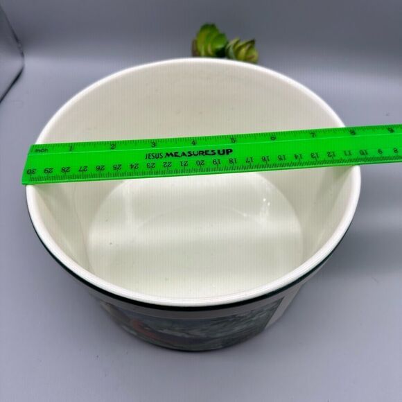 Hautman Brothers rare cardinal serving bowl 8” - Picture 4 of 10